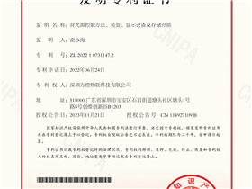 14-背光源控制方法、装置、显示设备及存储介质-证书-1